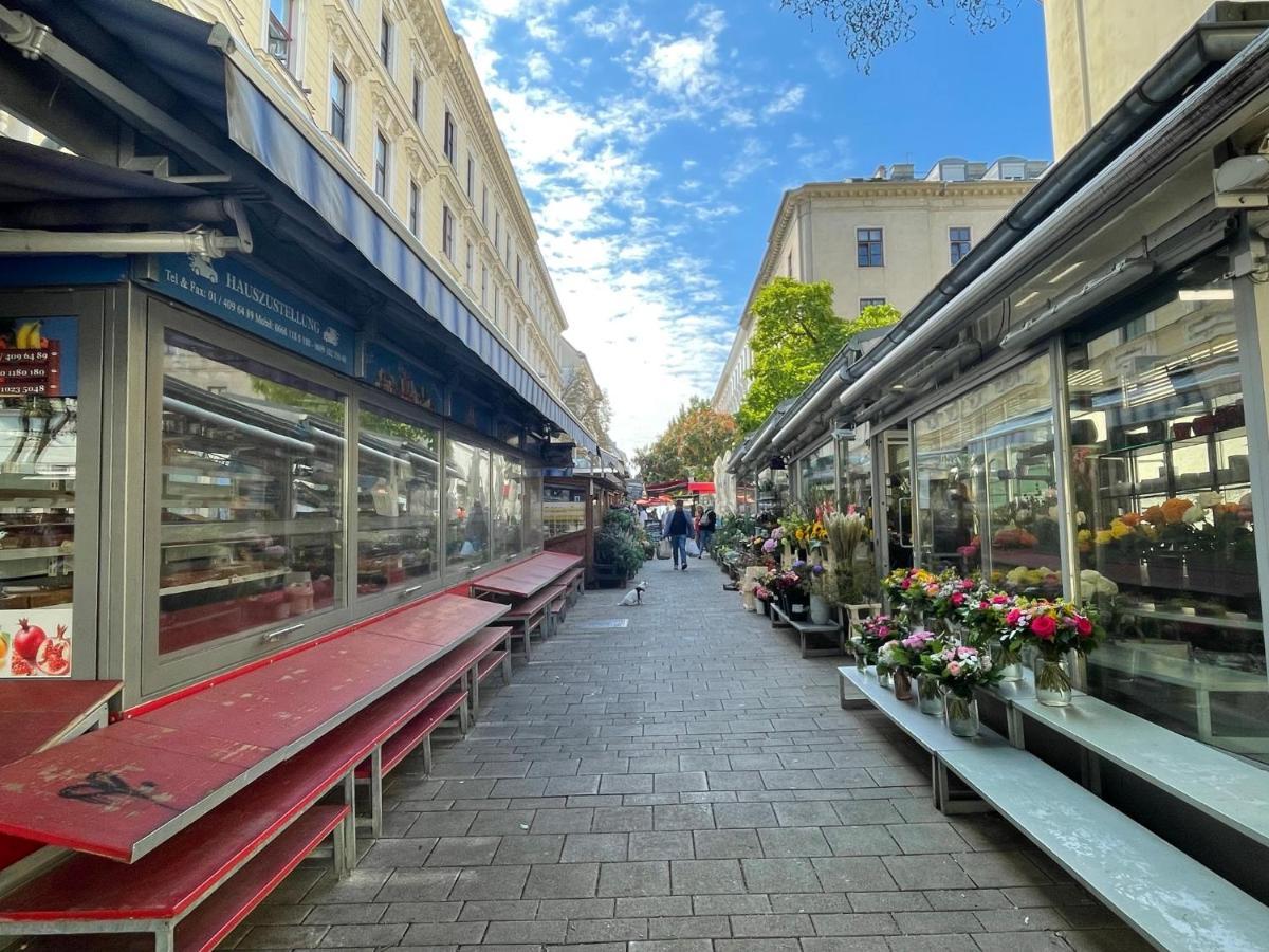 Premium Residence At Famous Vienna Kutschkermarkt Exterior foto